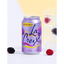 Lacroix 65982 12 oz Razzberry Sparkling Water, Pack of 12
