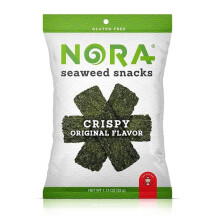 Nora Snacks, Salgadinhos de Alga, Original Crispo, 1.13 oz (32 g)