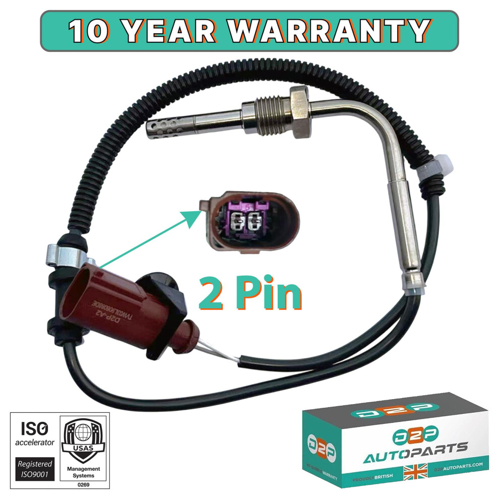 Exhaust Gas Temperature Sensor For Audi A1 1.6 Tdi 2010-2015 03L906088he
