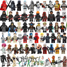 72 Pcs Star Wars Minifigures Jeu de Blocs de Construction pour Enfants Fit Lego