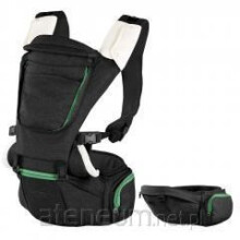 Mochila portabebés ergonómica CHICCO - Hip Seat Pirate Black - Delantero/trasero - Mixto - 0-15kg