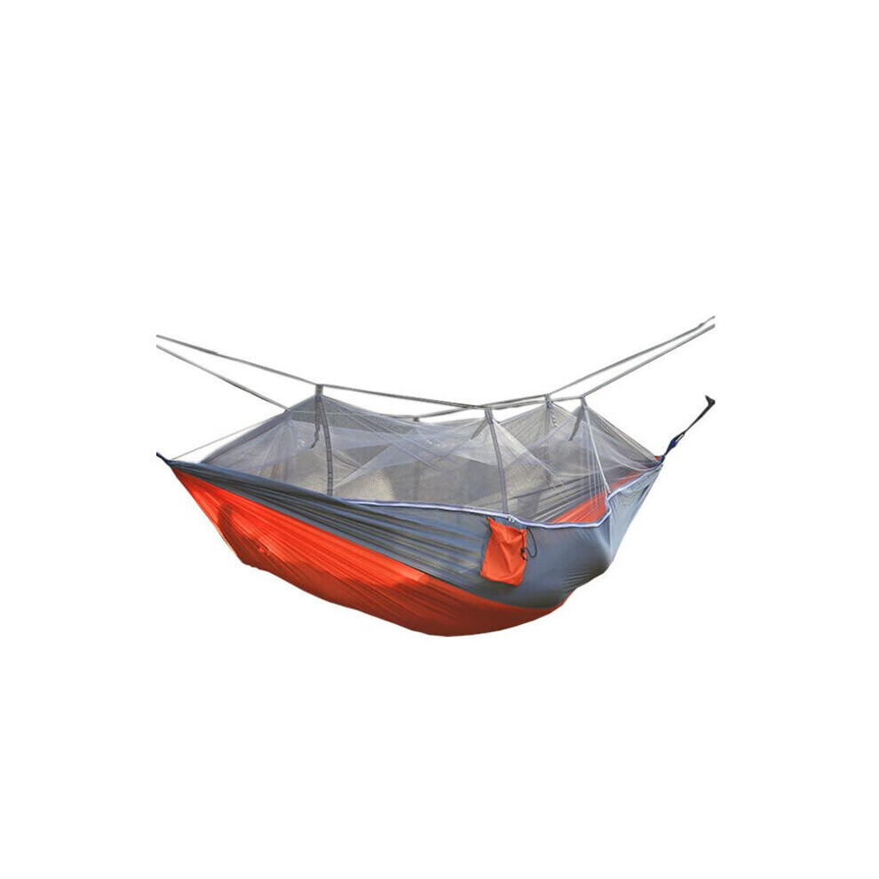 300kg Portable Double Camping Hammock Parachute Fabric With Mosquito Net 11 COLOR