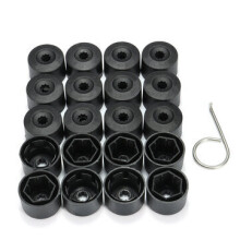 3 Set 20pcs Wheel Bolt Cap Lug Nut Cover Fits Chock For Car VW Golf Jetta