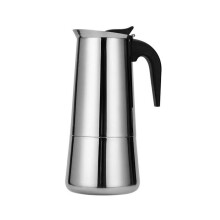 Machine à café à induction Moka Pot Coffee Espresso Italian Maker Stainless Steel Tools Portable Coffeeware Cafe Latte Stovetop