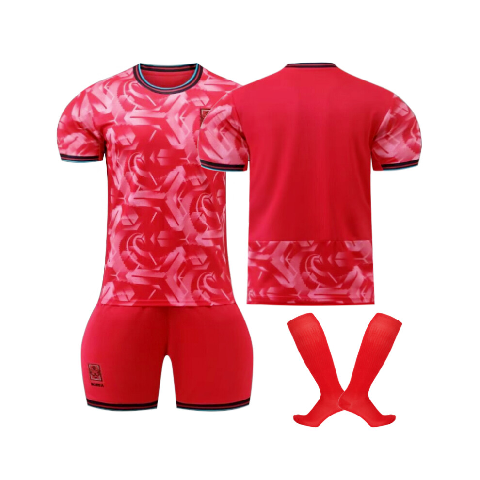 Qinyuchen (Xxl(190-200Cm)) Comfortable 2425 Korea Home Unnumbered Training Suit With Socks