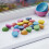 Rainbow Wooden Semispheres 3