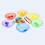 Translucent Colour Sorting Bowls 14