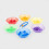 Translucent Colour Sorting Bowls 12