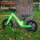 Whizz Balance Bike - Green 9