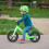 Whizz Balance Bike - Green 8