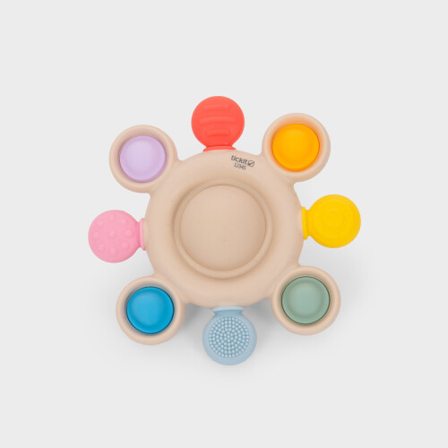 SiliSoft Pop Teether (Rainbow)