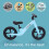 Whizz Balance Bike - Blue 6