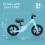 Whizz Balance Bike - Blue 5