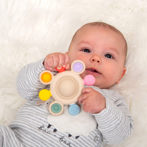 SiliSoft Pop Teether (Rainbow) 2