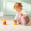 SiliSoft Round Stacking Cups (Rainbow) 4