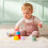 SiliSoft Round Stacking Cups (Rainbow) 3