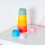 SiliSoft Round Stacking Cups (Rainbow) 8