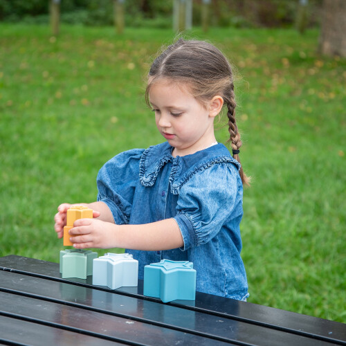 SiliSoft Star Stacking Cups (Neutral) 2