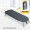 Gr8 Home Grey Foldable Table Top Ironing Board Compact Space Saving with Cover Iron Rest 5