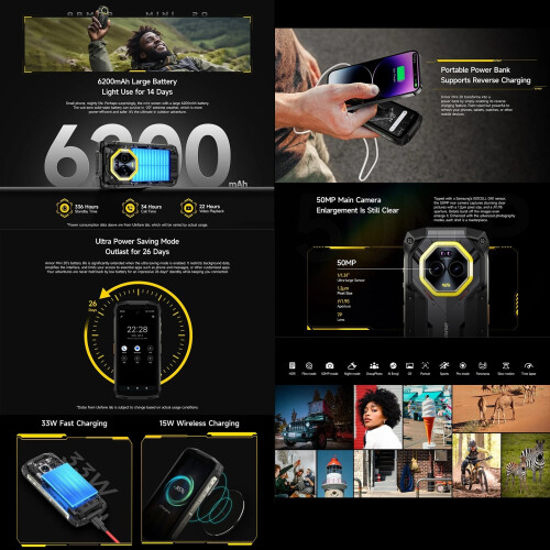 Ulefone Ulefone Armor Mini 20 Rugged Smartphone 8GB+256GB 2