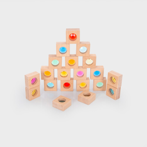 Wooden Kaleidoscope Blocks 1