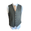 Green Fleck Design Modern Fit Tweed Waistcoat - Medium 1