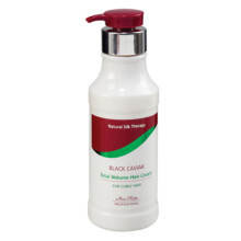 MON PLATIN PROFESSIONAL BLACK CAVIAR TOTAL VOLUME HAIR CREAM FOR CURLY HAIR