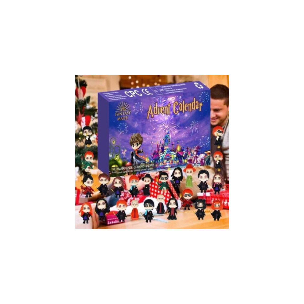 Harry Potter Character Figure Advent Calendar 24 Piece Character Dolls