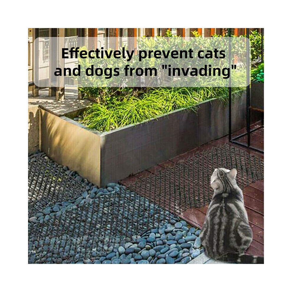 2M Cat Scat Mat Spike Anti-Cat Dog Pest Deterrent Garden Repellent Animal