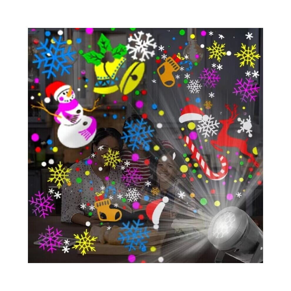 Christmas Projector Lights LED Laser Moving Rotating Party