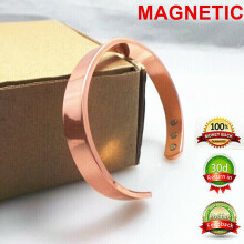GENTS COPPER MAGNETIC BRACELET bangle carpal tunnel arthritis