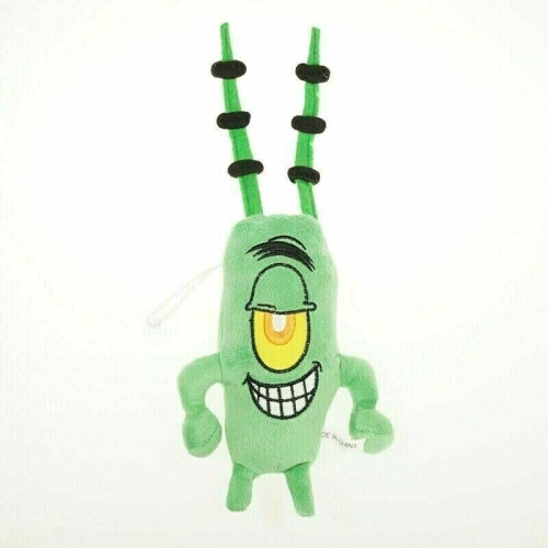 11" New Squarepants Plankton Sheldon Soft Plush Doll Toy Gift