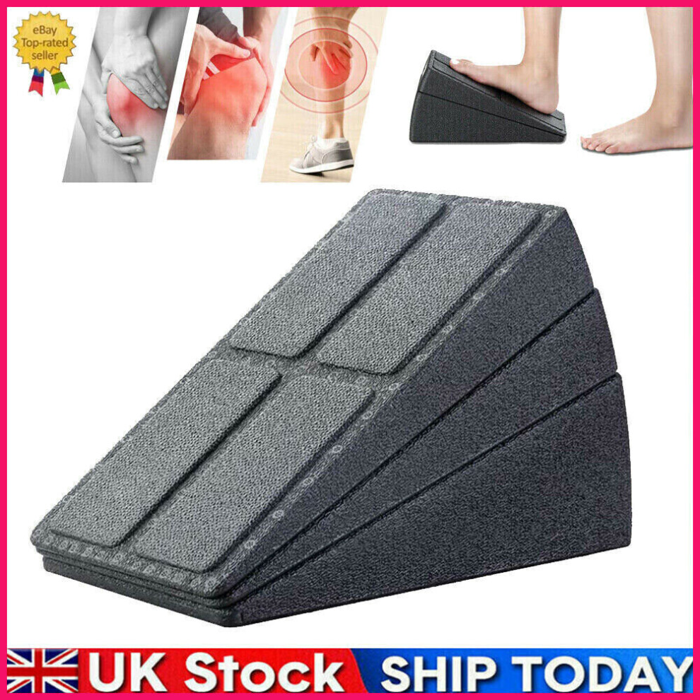 3pc Wedge Stretch Slant Squat Board Anti Slip Calf Stretcher Slanting Yoga Block