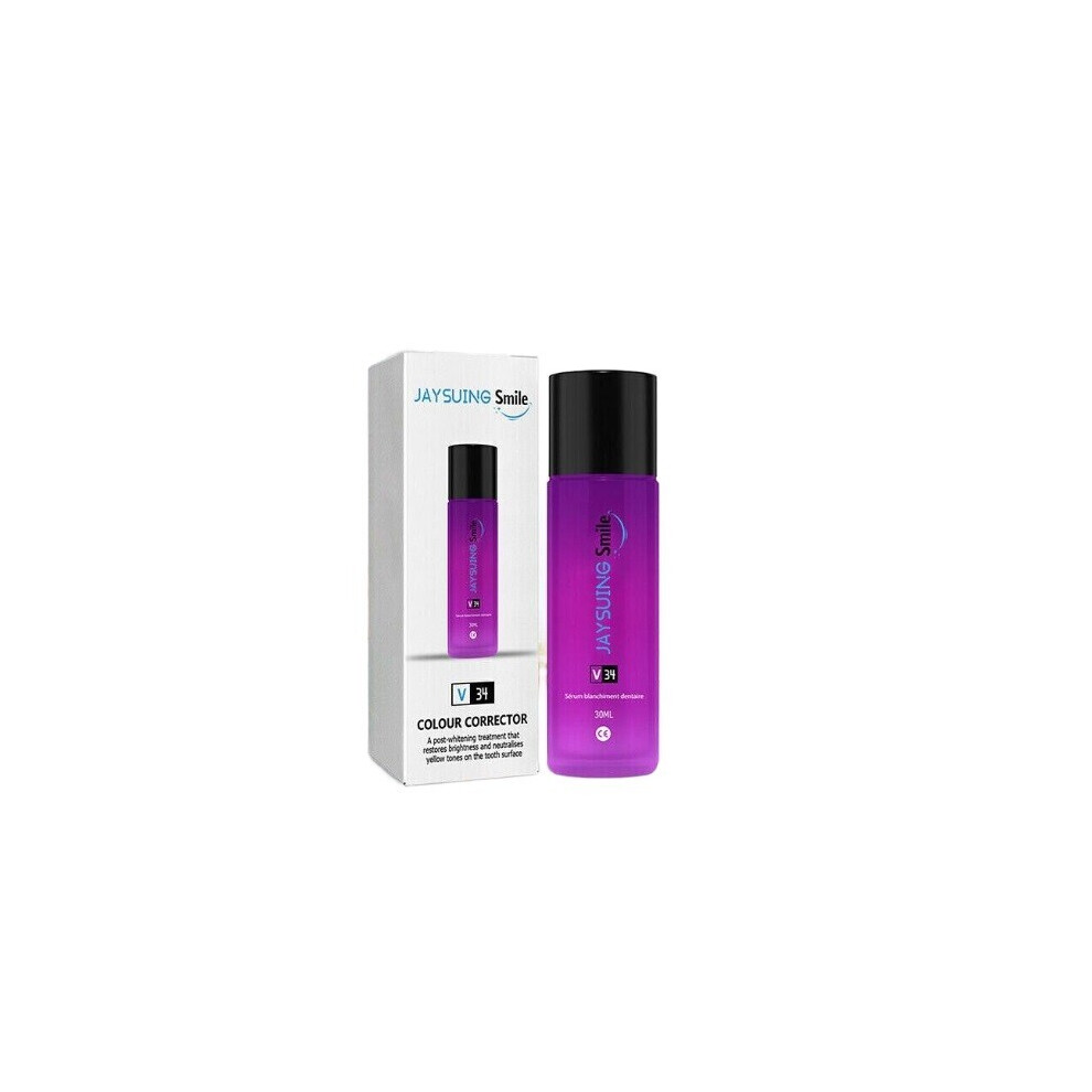 V34 Colour Corrector Serum Stain Removal Teeth Whitening Essence Oral