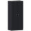 Home Discount (Black) Riano 2 Door Wardrobe Hanging Rail Shelf Storage 10