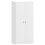 Home Discount (White) Riano 2 Door Wardrobe Hanging Rail Shelf Storage 10