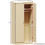 Home Discount (Pine) Riano 2 Door Wardrobe Hanging Rail Shelf Storage 9