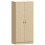 Home Discount (Pine) Riano 2 Door Wardrobe Hanging Rail Shelf Storage 10