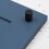 18mm Diameter Matt Black Knurled Textured Cabinet Knob 2