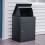 Living And Home Lockable Standing Wall Mount Letterbox Package Drop Delivery Box with 2 Keys 1
