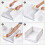 Living And Home 8 Pack Folding Wardrobe Storage Box Drawer Organizer 5