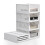 Living And Home 8 Pack Folding Wardrobe Storage Box Drawer Organizer 6