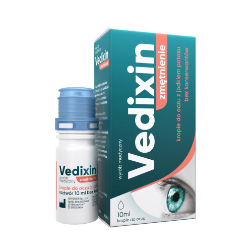 Vedixin Zmetnienie nawilżenie i ochrona oczu 10ml eye drops