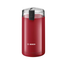 Bosch Professional Kaffeemühle TSM6A014R, Rot – kabelgebunden, Edelstahl-Schlagmesser, 75 g Bohnen