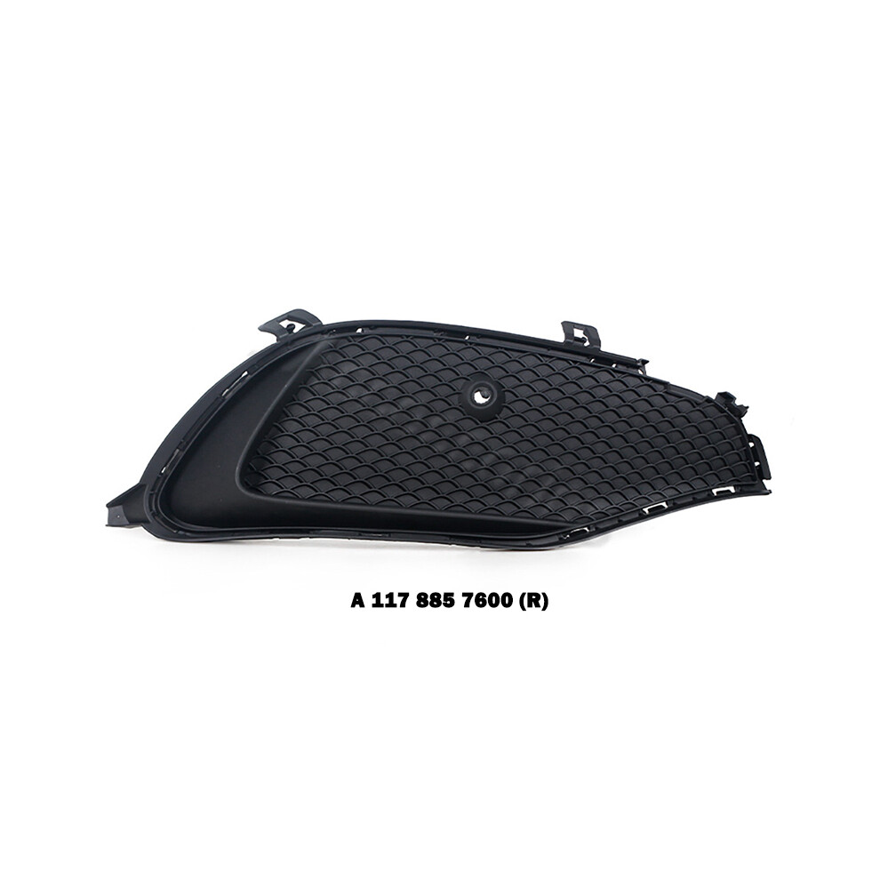 (A1178857600(R)) Front Lower Grill Grille Bumper Radiator Fog Lamp Grid For Mercedes Benz Cla C117 W117 220 9160443693328