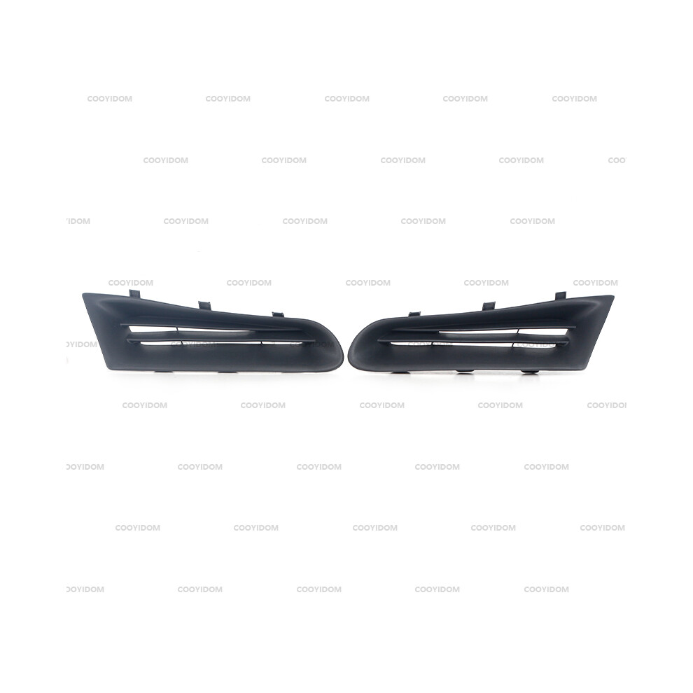 (Left And Right) Car Front Bumper Grill For Renault Clio Mk3 2005-2009 Fog Open Vent Grille Intake Fog Head Cover 7701208684 Light 9160443688263