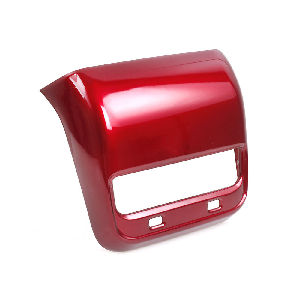 (Bright ) Carbon Fiber Ac Vents Cover For Tesla Model 3 & Model Y, Rear Center Console Air Vent Trim Red 9160443714733