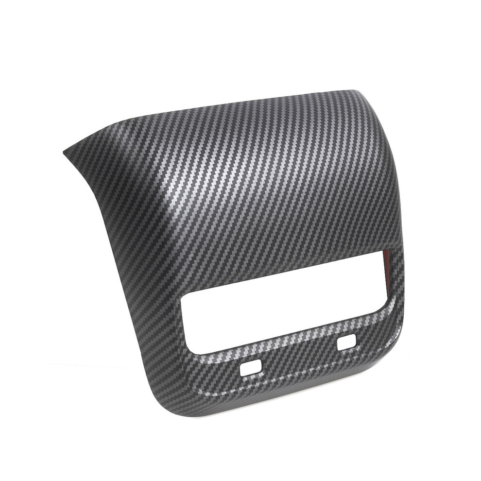 (Matte Carbon Fiber) Carbon Fiber Ac Vents Cover For Tesla Model 3 & Model Y, Rear Center Console Air Vent Trim 9160443715747