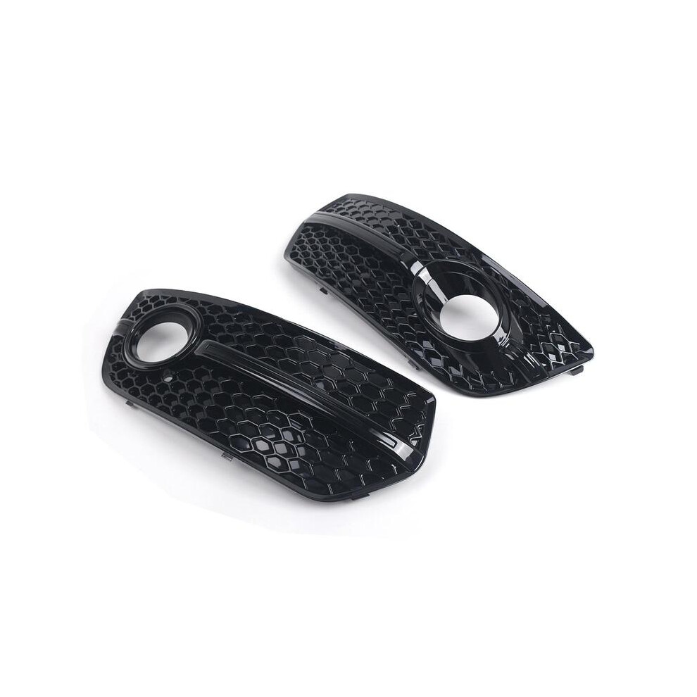 Front Fog Grille Cover 8R0807681a For Audi Q5 2009-12 Light/Black 9160443693595