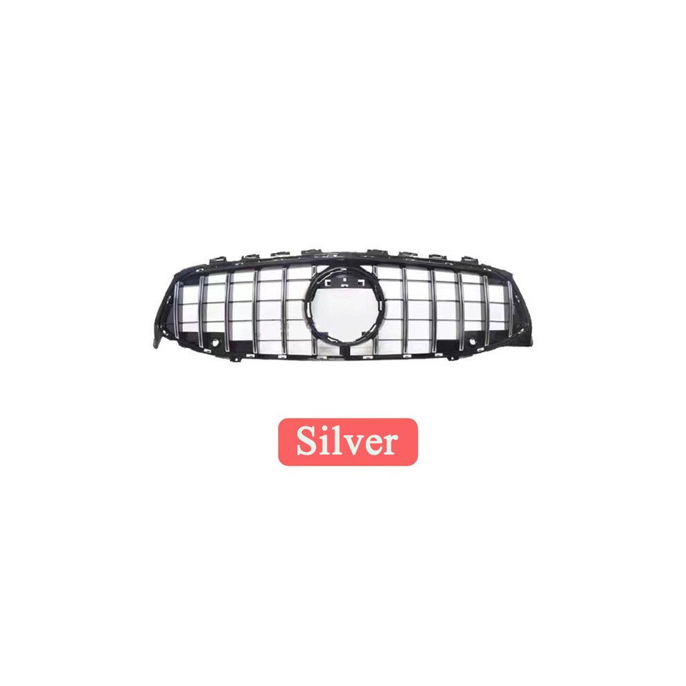 (Gt ) Car Front Grills Gt Style Grille For Mercede Benz Cla Amg W118 C118 Cla180 200 250 Cla45 35 2019-2024 Racing Grill Silver 9160443694974